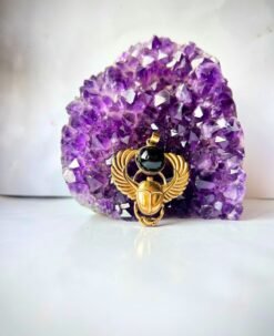 1/3/10 Pieces Winged Scarab Beetle Brass Pendant