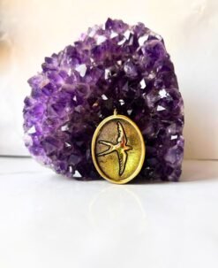 1/3/10 Pieces Flying Bird Brass Pendant