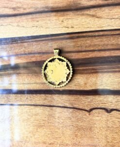 Alternative view of 1/3/10 Pieces Spiritual Floral Mandala Brass Pendant