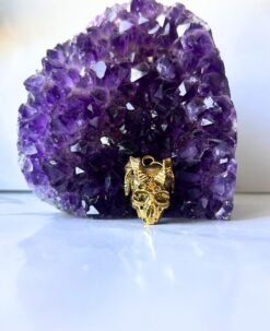 1/3/10 Pieces Goat Skull Brass Pendant