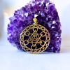 1/3/10 Pieces Metatron’s Cube Brass Pendant