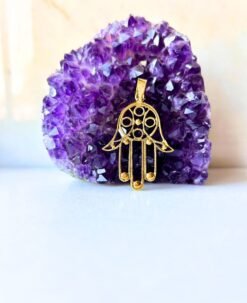 1/3/10 Pieces Component Hamsa Hand Brass Pendant