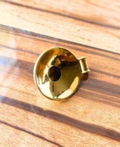 Alternative view of 1/3/10 Pieces Round Black Mandala Brass Pendant