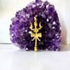 1/3/10 Pieces Trishul Damru Brass Pendant