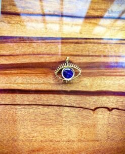 Alternative view of 1/3/10 Pieces Violet Eye of Wisdom Brass Pendant