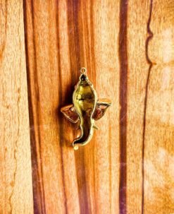 Alternative view of 1/3/10 Pieces Divine Ganesh Face Brass Pendant