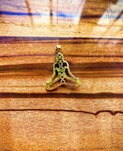 Alternative view of 1/3/10 Pieces Meditating Seven Stone Brass Pendant