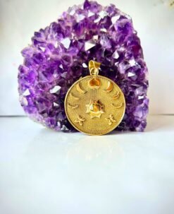 1/3/10 Pieces Celestial Design Brass Pendant