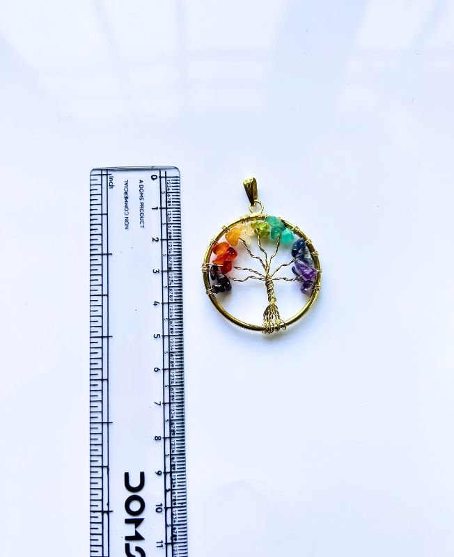1/3/10 Pieces Seven Colored Disc Brass Pendant - Image 3
