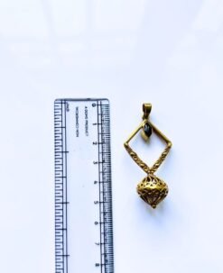 Alternative view of 1/3/10 Pieces Dangling Diamond Frame Brass Pendant