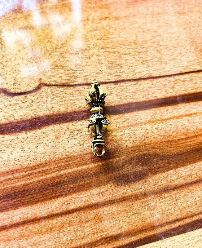 1/3/10 Pieces Double Dorje Tibetan Brass Pendant - Image 3