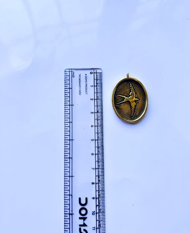1/3/10 Pieces Flying Bird Brass Pendant - Image 3