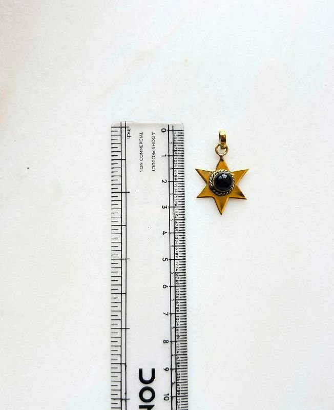 1/3/10 Pieces Star of David Brass Pendant - Image 3