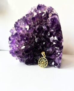 1/3/10 Pieces Sunwheel Geometric Mandala Brass Pendant