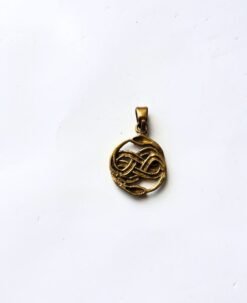 Alternative view of 1/3/10 Pieces Double Serpent Infinity Brass Pendant