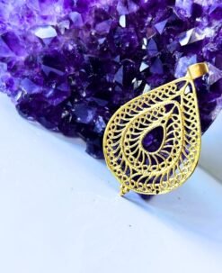 1/3/10 Pieces Ornate Statement Brass Pendant