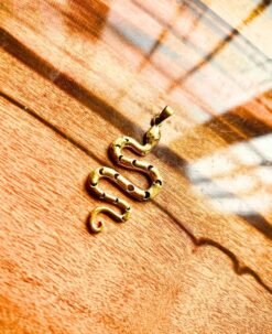 Alternative view of 1/3/10 Pieces Curved Serpent Brass Pendant