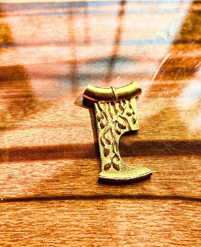 1/3/10 Pieces Tribal Axe Brass Pendant - Image 2
