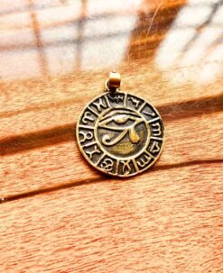 Alternative view of 1/3/10 Pieces Eye of Horus Brass Pendant