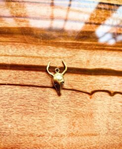 Alternative view of 1/3/10 Pieces Antelope Skull Brass Pendant