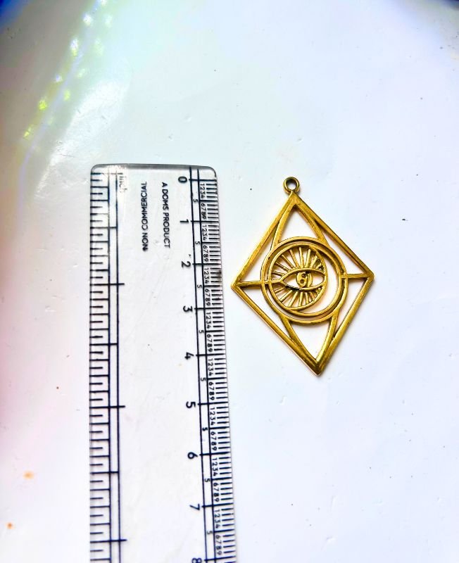 1/3/10 Pieces Esoteric Charm Brass Pendant - Image 2