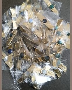 Alternative view of Winged Scarab Brass Connector