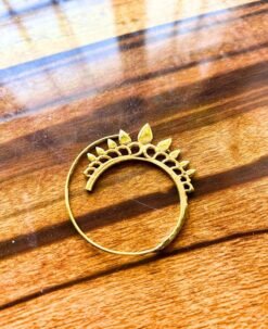 Alternative view of 5/20 Pairs Mandala Swirl Filigree Brass Earrings