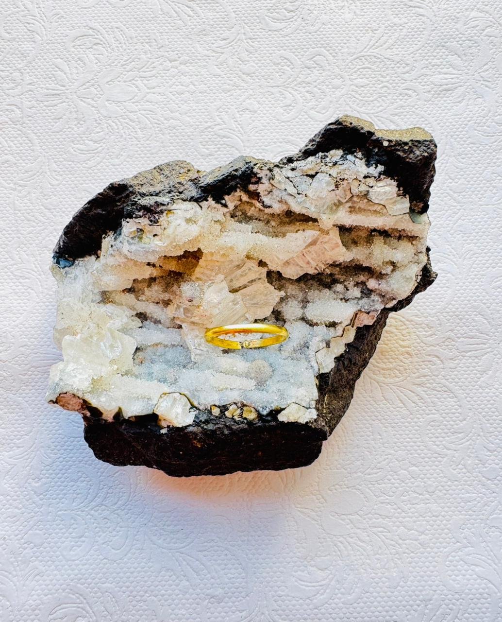 5/20 Pieces Minimalist Stacking Brass Ring - Image 2