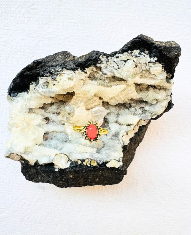 5/20 Pieces Handcrafted Adjustable Brass Ring - Image 3