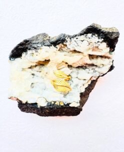 Alternative view of 5/20 Pieces Leaf Adjustable Brass Ring