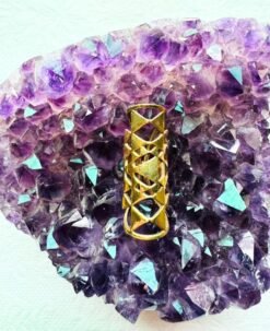 Triangular Brass Dreadlock Bead