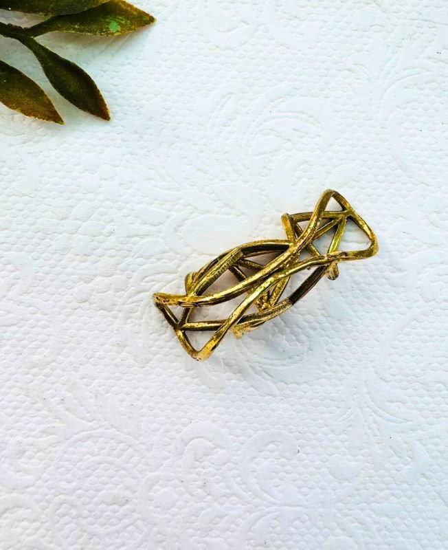 Openwork Brass Dreadlock Bead - Image 3