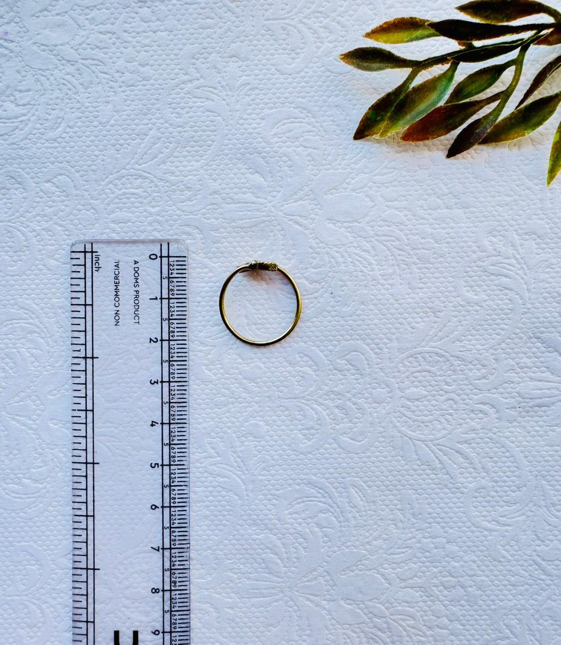 5/20 Pieces Arrow Spiral Brass Ring - Image 3