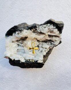 Alternative view of 5/20 Pieces Ankh Symbol Brass Ring