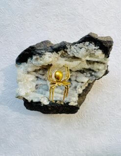 Alternative view of 5/20 Pieces Large Spider Statement Brass Ring