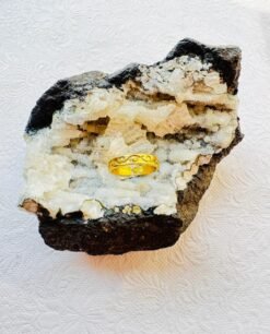 Alternative view of 5/20 Pieces Wave Pattern Brass Ring