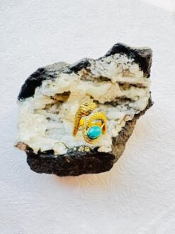 Alternative view of 5/20 Pieces Snake Wrap Brass Ring