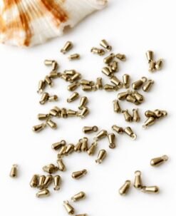 9MM Drop Brass Charms