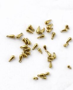 Alternative view of 12MM Teardrop Brass Charms