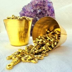 Alternative view of Mini Organic Brass Charms