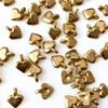 Heart Brass Charms