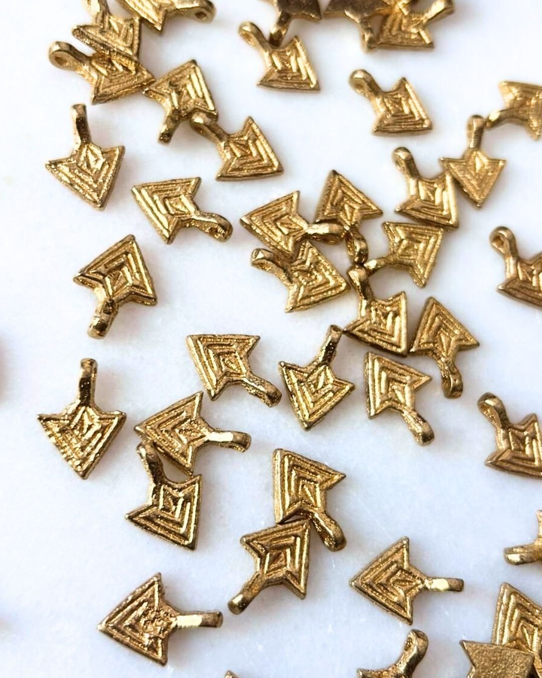 Arrow Brass Charms