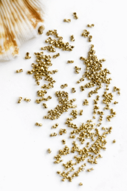 5MM Drop Brass Charms