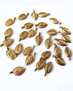 Leaf Charms Brass Charms
