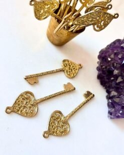 Alternative view of Vintage Ethnic Key Charms