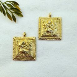 Alternative view of Mythical Brass Pendant