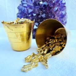 Alternative view of Hamsa Hand Brass Charms