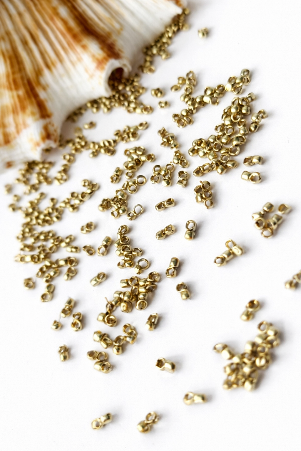 5MM Drop Brass Charms - Image 2