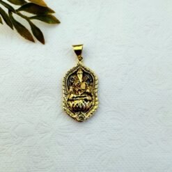 Alternative view of Ganesha Brass Pendant