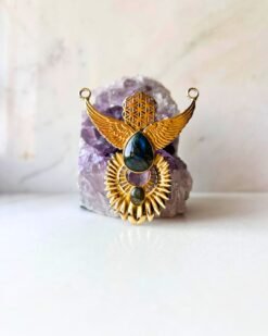 Angel Wing Brass Connector for Jewelry Making